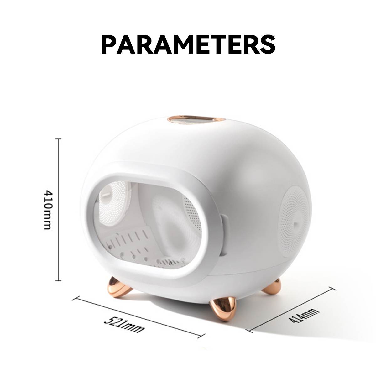Petsgofun Smart Pet Drying Box D25 Parameters