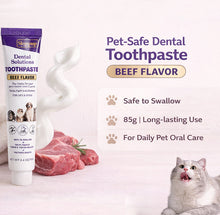 Pet Toothpaste Beef Flavor 2.4 oz Dental Care Tartar & Plaque Control for Fresh Breath
