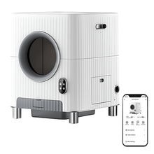 CA72 Automatic self cleaning litter box app controlled