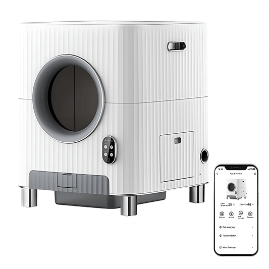CA72 Automatic self cleaning litter box app controlled