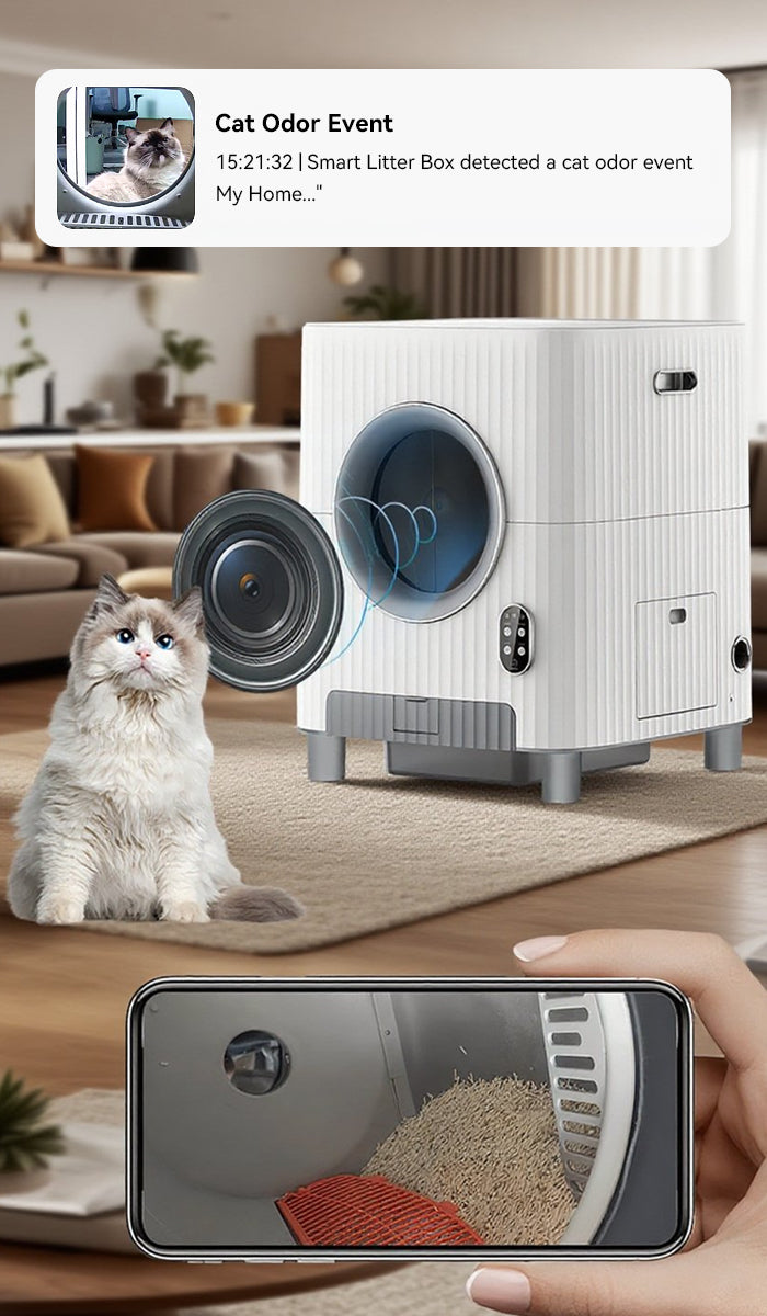 CA72 Smart Self Cleaning Pet Litter Box