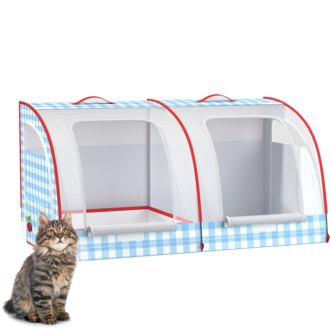 soft-sided cat kennel