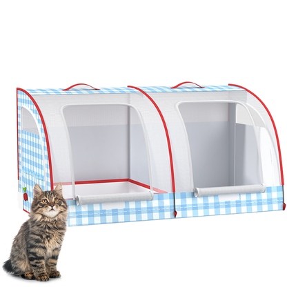 soft-sided cat kennel