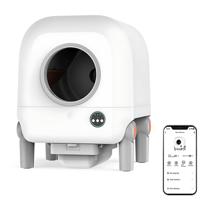 CC72 Automatic self cleaning litter box app controlled