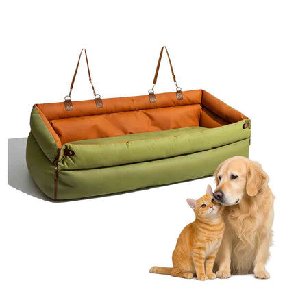 CS120 Pet Booster Seat Cozy Car Safety Carrier for Cats and Dogs OG