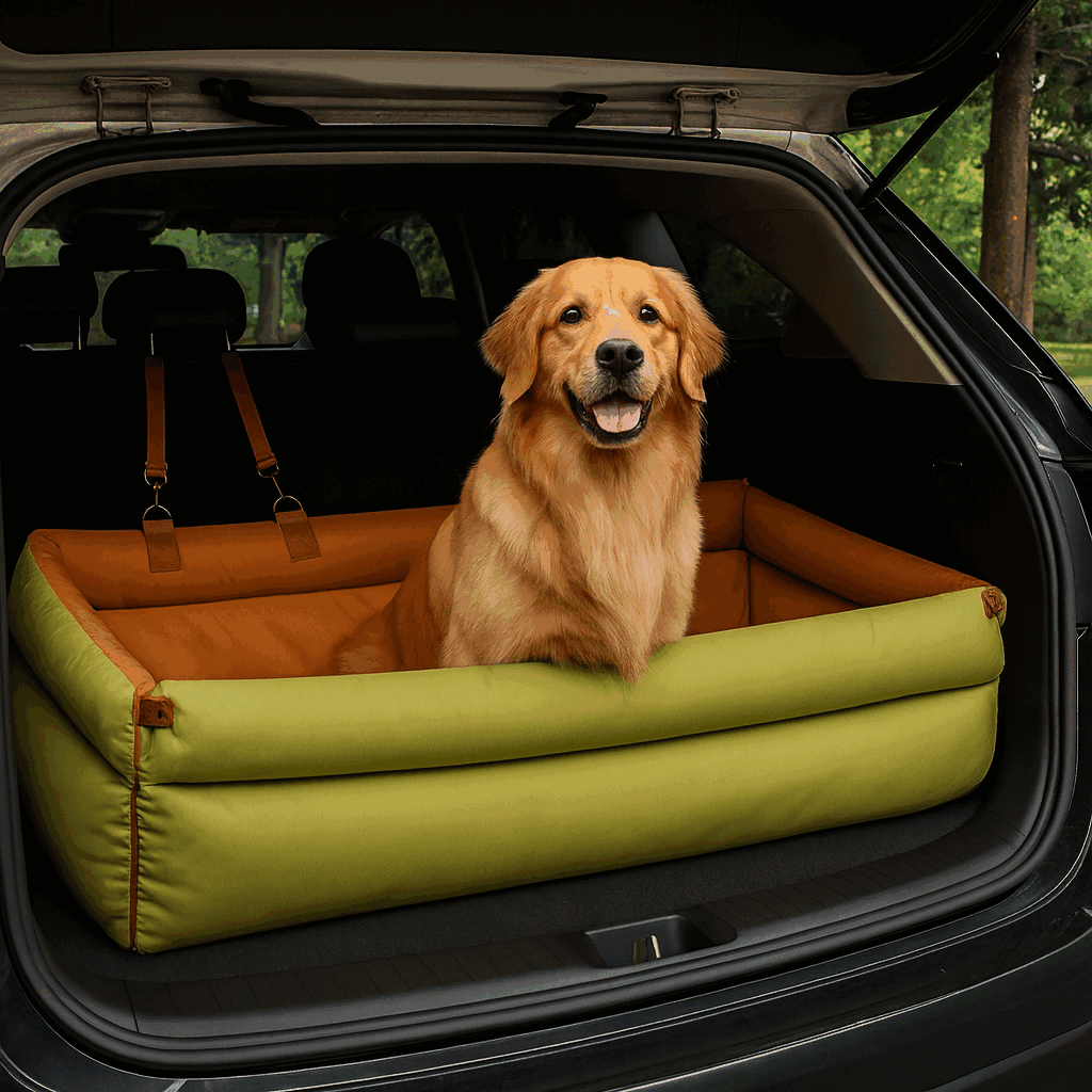 CS120 Pet Car trunk Carrier Large Size for large Dogs