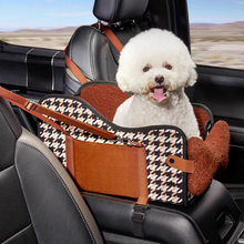 CS23 Pet Console Car Seat Foldable Carrier for Small Dog and Cat