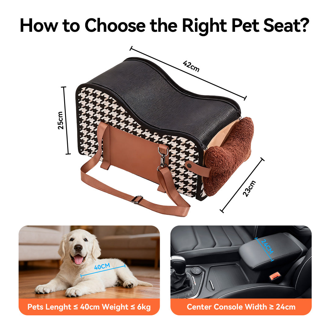 CS23 Pet Console Car Seat Foldable Carrier how to choose the right pet seat