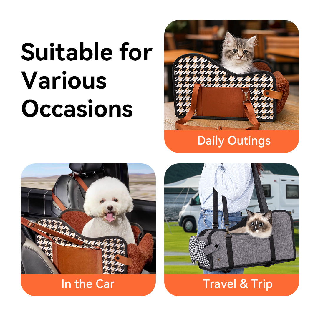 CS23 Pet Console Car Seat Foldable Carrier suitable for various occasions