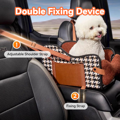 CS23 Pet Console Car Seat Foldable Carrier with double fixing device