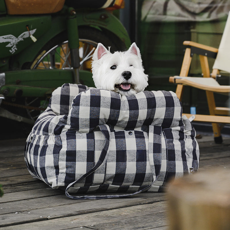 CS46 Pet Car Seat Carrier Sofa Outdoor Bag
