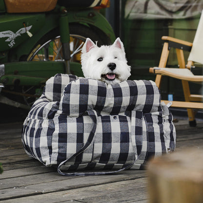 CS46 Pet Car Seat Carrier Sofa Outdoor Bag