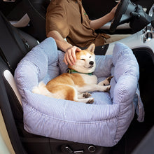 CS46 Portable Pet Car Seat Carriers Cozy Bolster Bed 1
