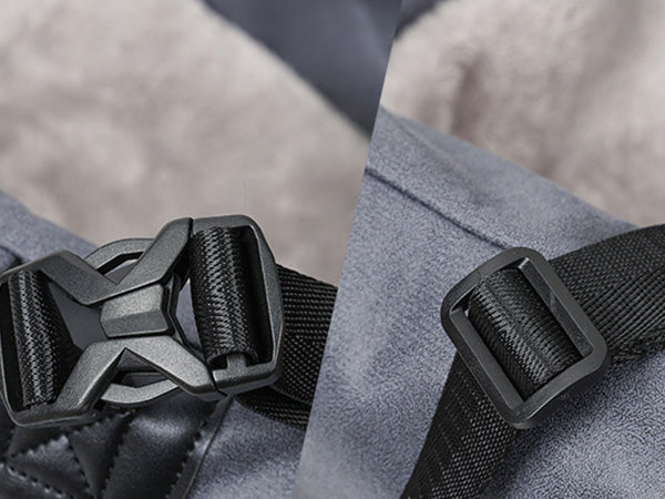CS49 Dog Car Safety Seat with Thickened Buckles with Adjustable Straps