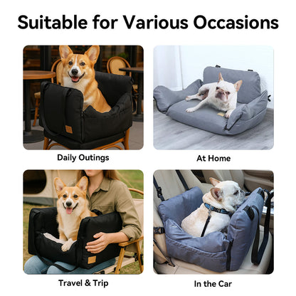 CS49 Pet Booster Seat Car Carrier Suitable for Various Occasions