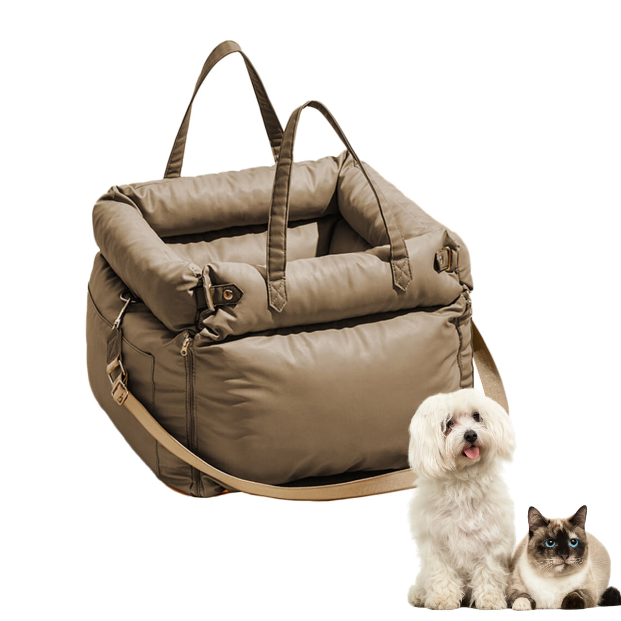 CS50 Pet Carrier Dog Car Seat Petsgofun
