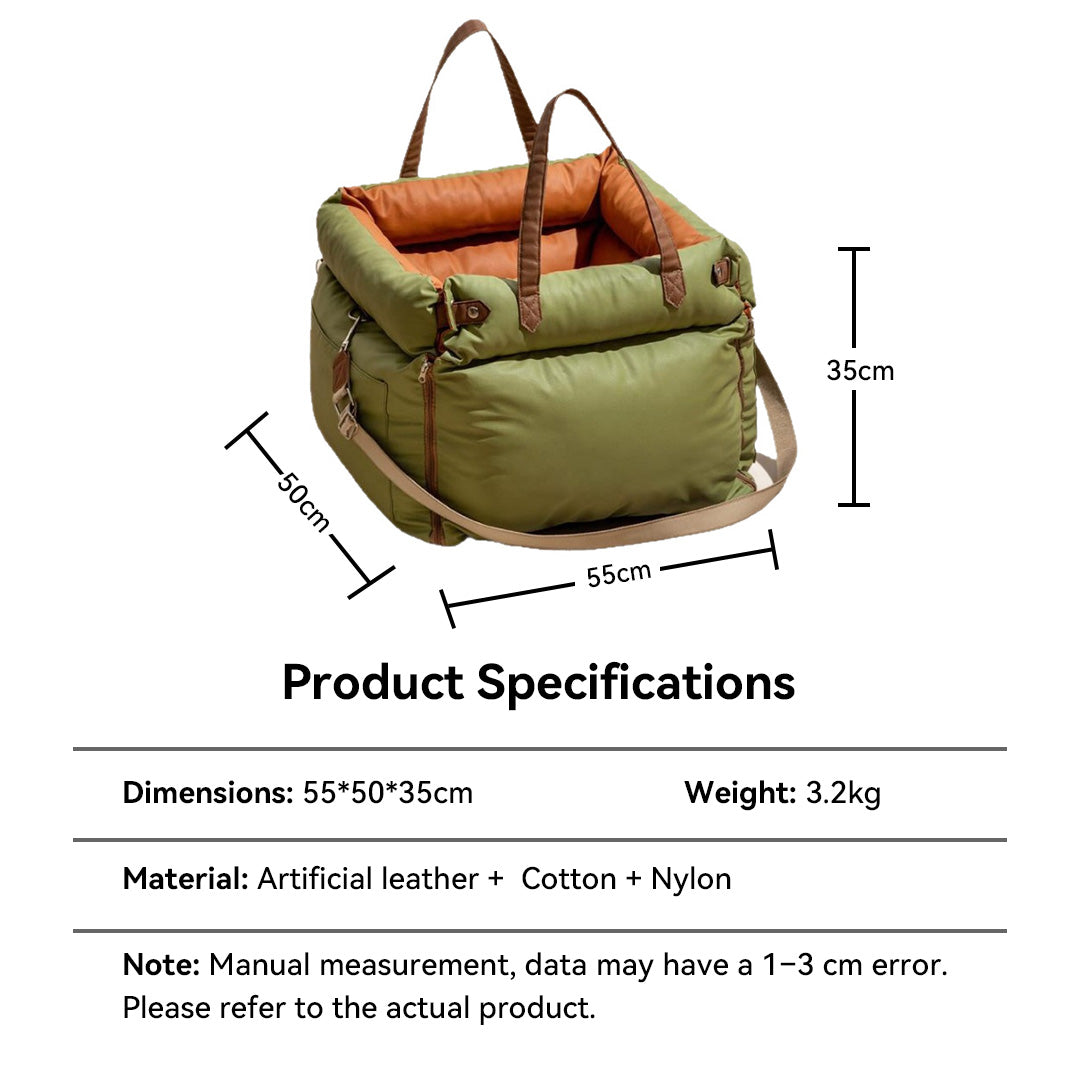 CS55 Pet Car Booster Seat Specifications