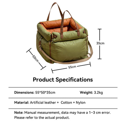 CS55 Pet Car Booster Seat Specifications