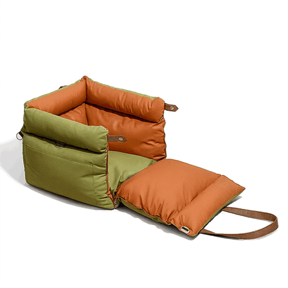 CS55 Pet Car Carrier Seat with foldable cushion extension