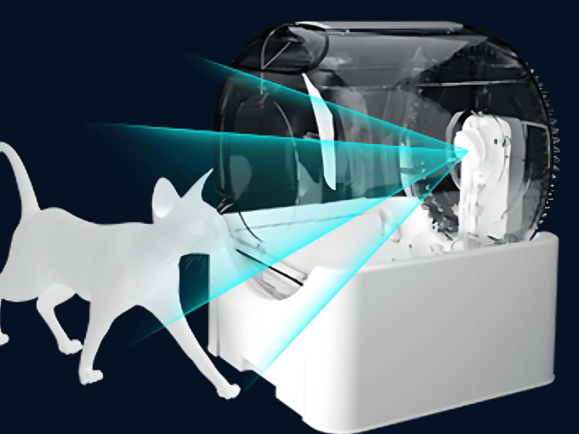 CV64 Automatic Litter Box Safety Protection