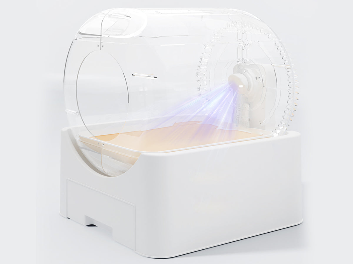 CV64 Automatic Litter Box with Scientific Deodorant Design