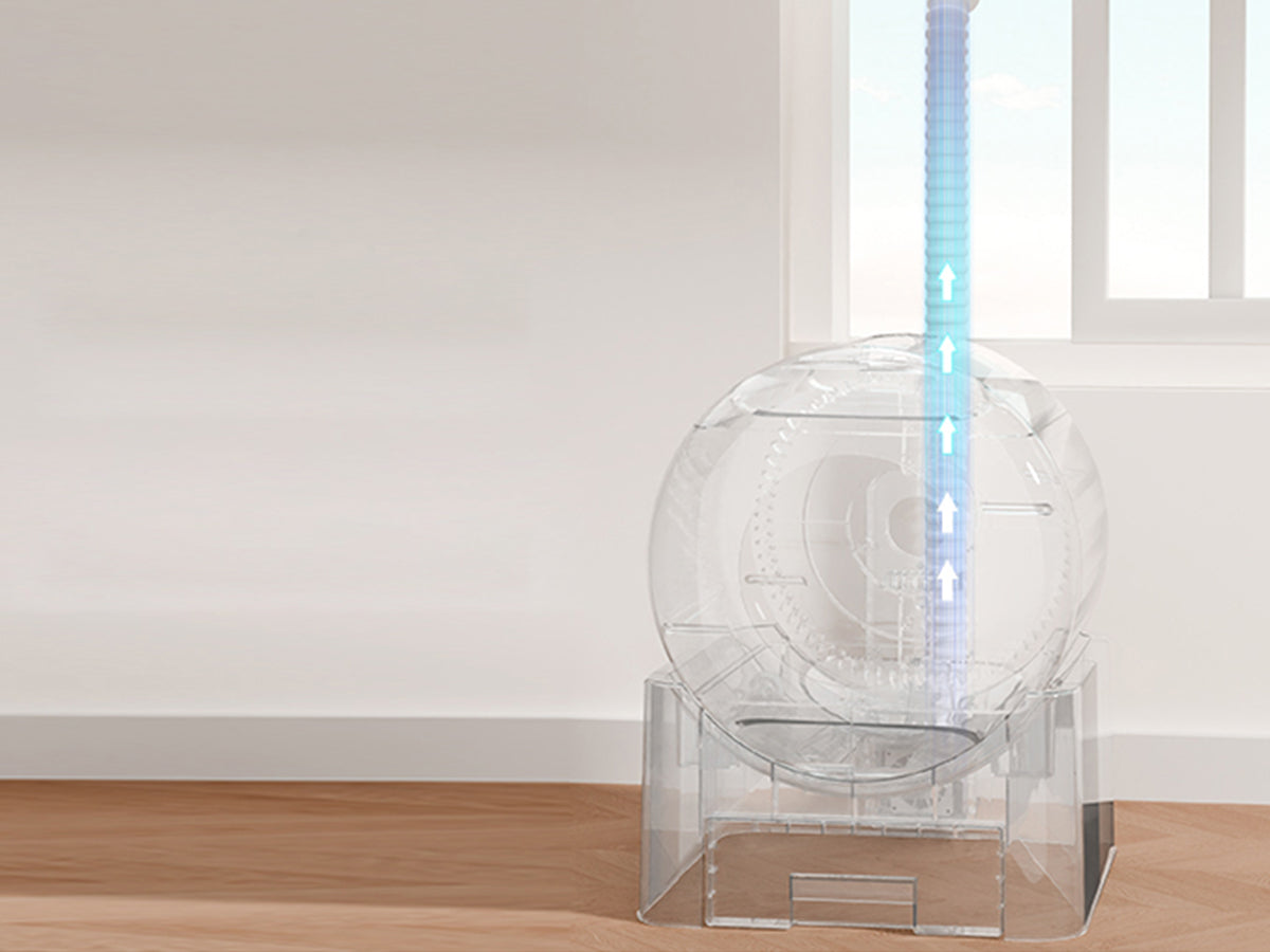 CV64 Automatic Litter Box with New Air Deodorization