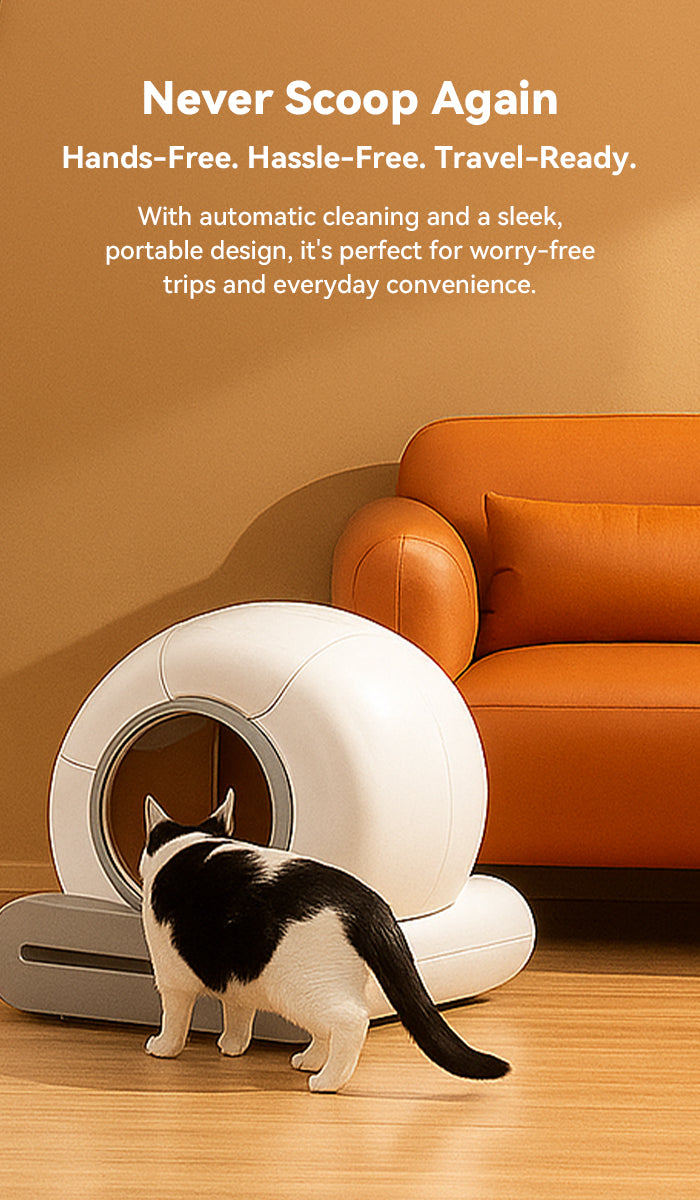 CX65 Smart Cat Litter Box Scoop Free