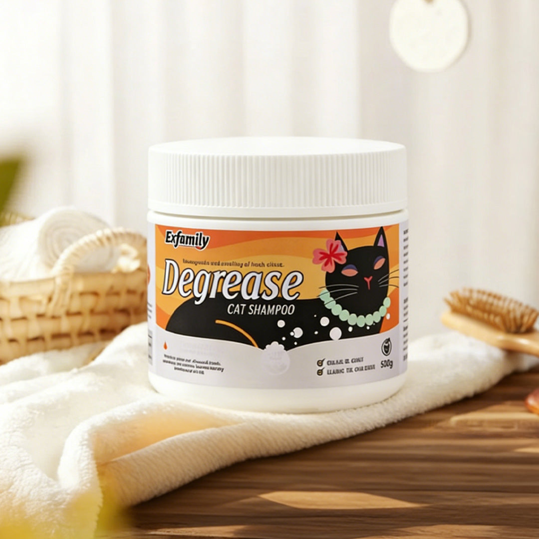 Cream degrease cat shampoo best for chin acne and greasy tail on cats.