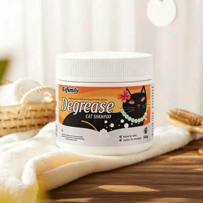 Cream degrease cat shampoo best for chin acne and greasy tail on cats.