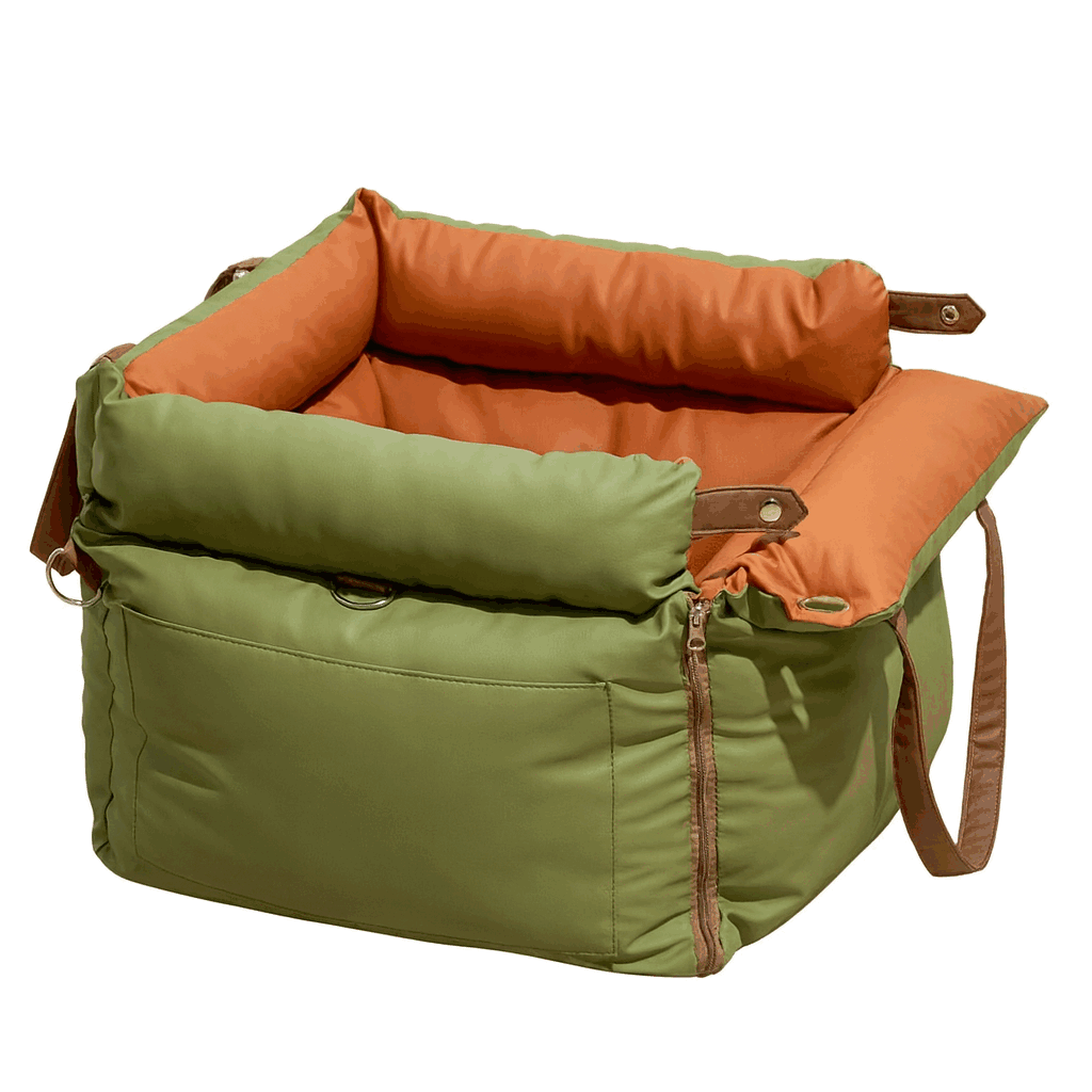 Dog car seat booster design for better comfort