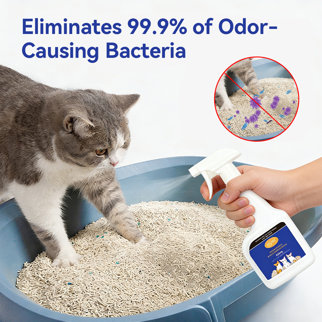 99.9 percent bacteria inhibition rate against E. coli and S. aureus in pet areas
