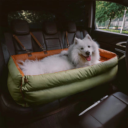 Washable Pet Car Seats for Dogs, Canine Car Seat with Seatbelt