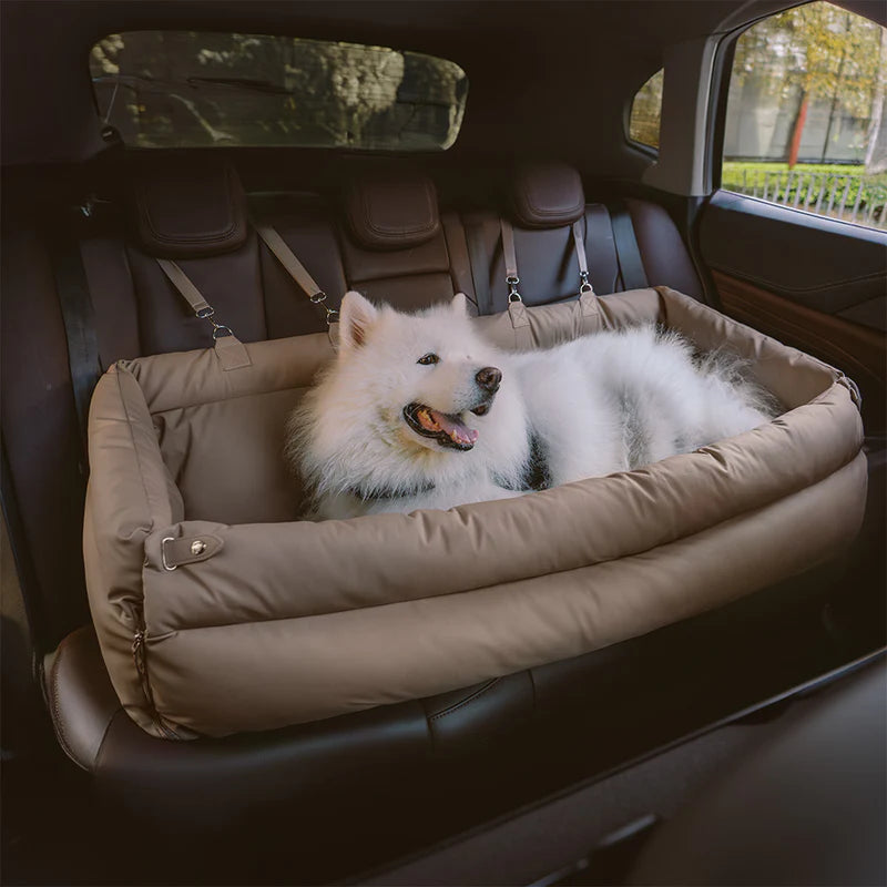 Washable Pet Car Seats for Dogs, Canine Car Seat with Seatbelt