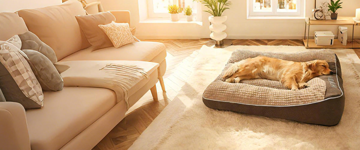 Thick orthopedic dog bed
