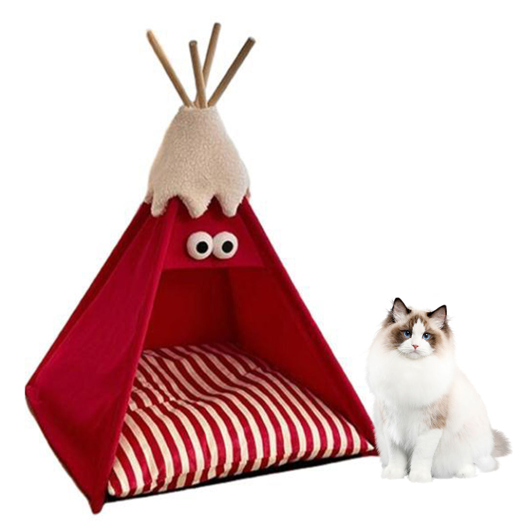 PB55 Pet Bed Tent Red
