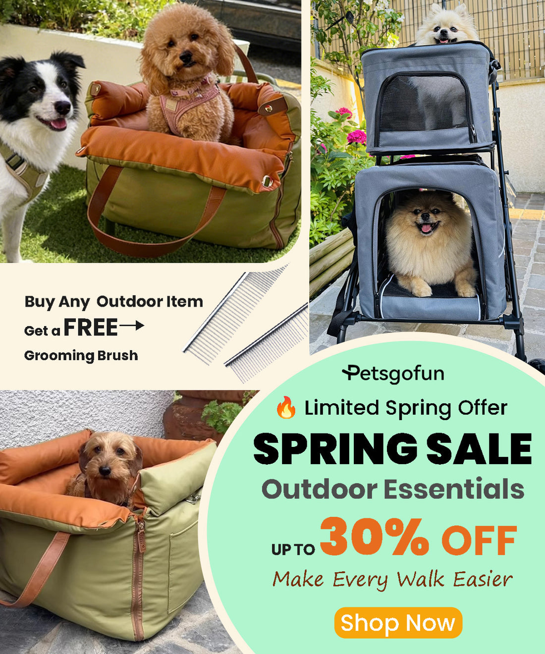 Petsgofun Limited Spring Sale