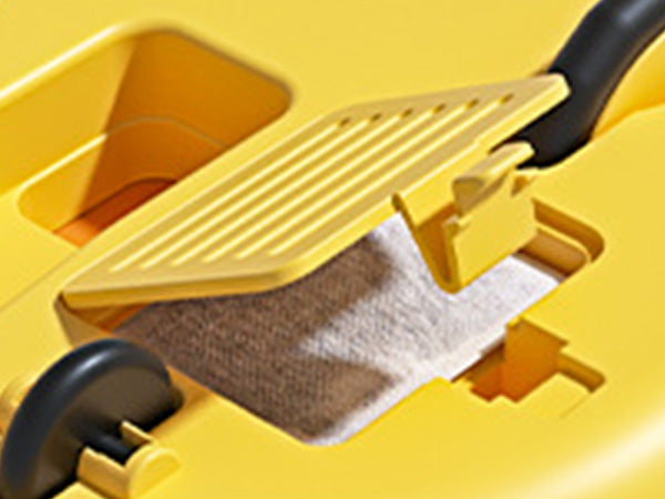 RC cat toy with bottom catnip pouch for enhanced play