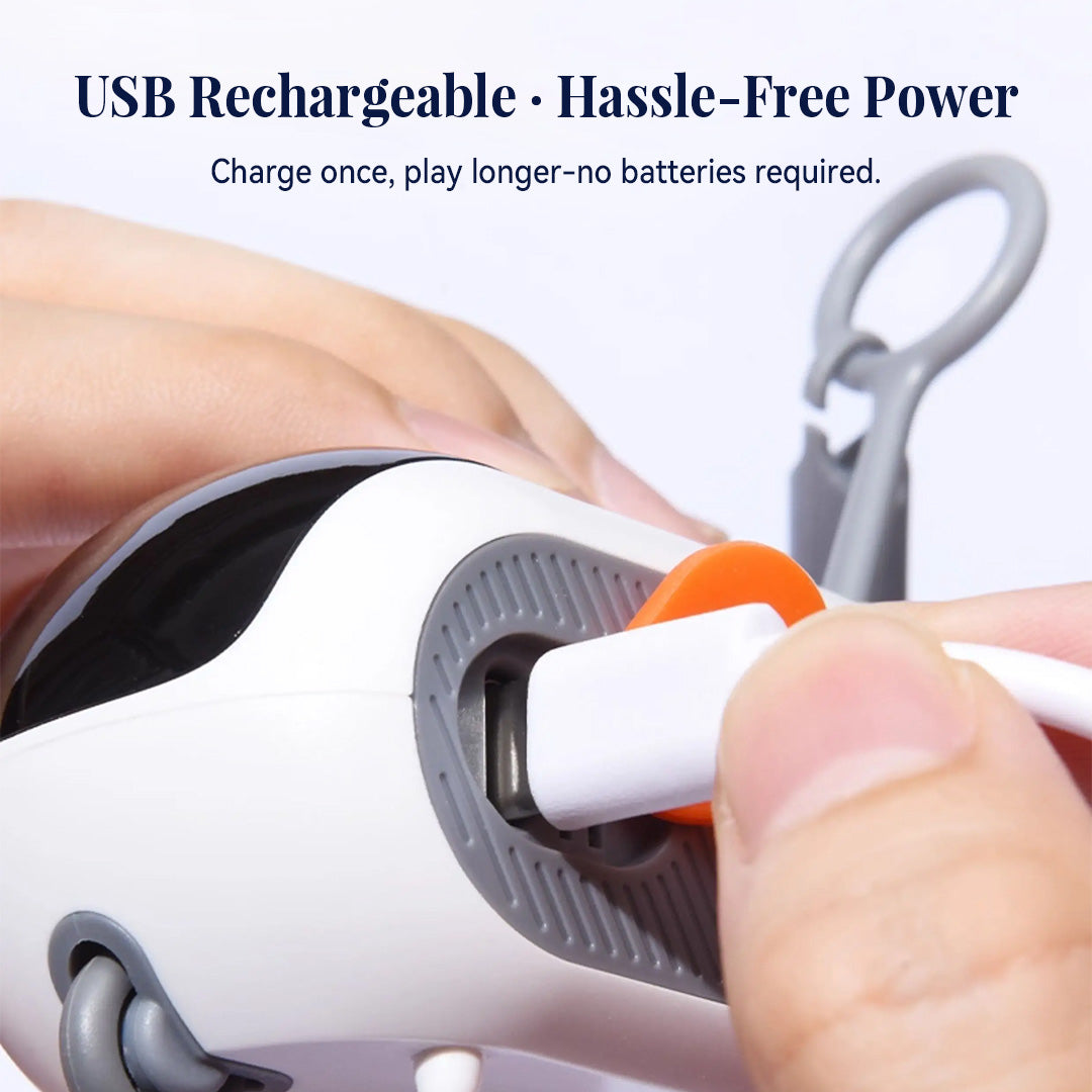 Smart cat toy with dual play modes and wireless remote control