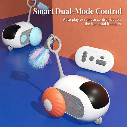 Cat Toy Car with Smart Dual-Mode Control