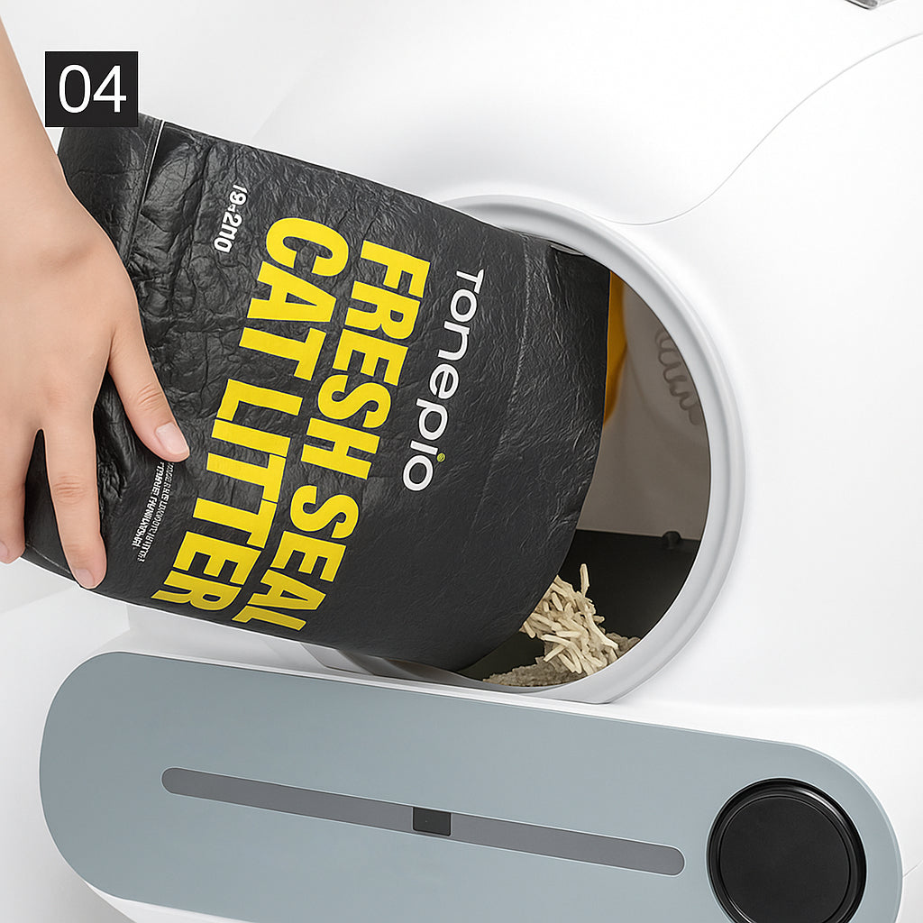 Replace Litter Step 4