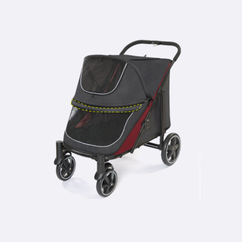SL60 Pet Outdoor Carrier Stroller Adjustable Sunshade Canopy 2
