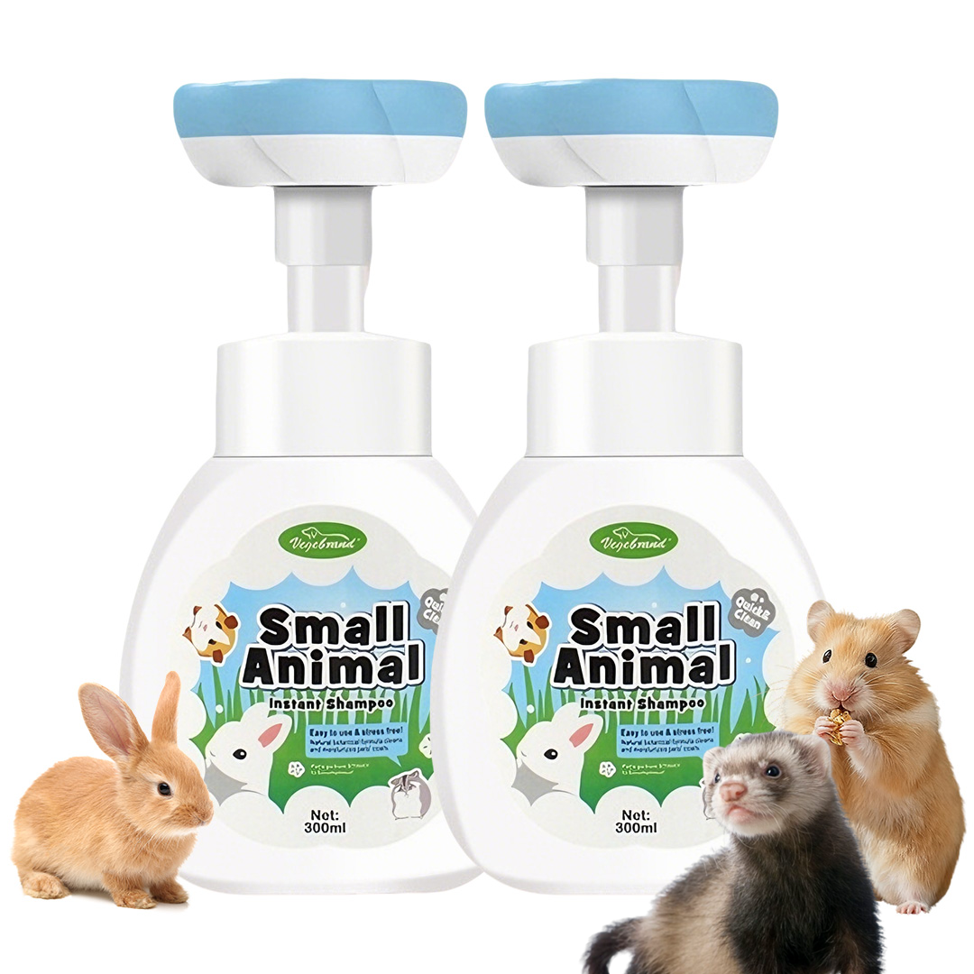 Waterless Pet Cleaning Foam – No-Rinse Solution for small pets