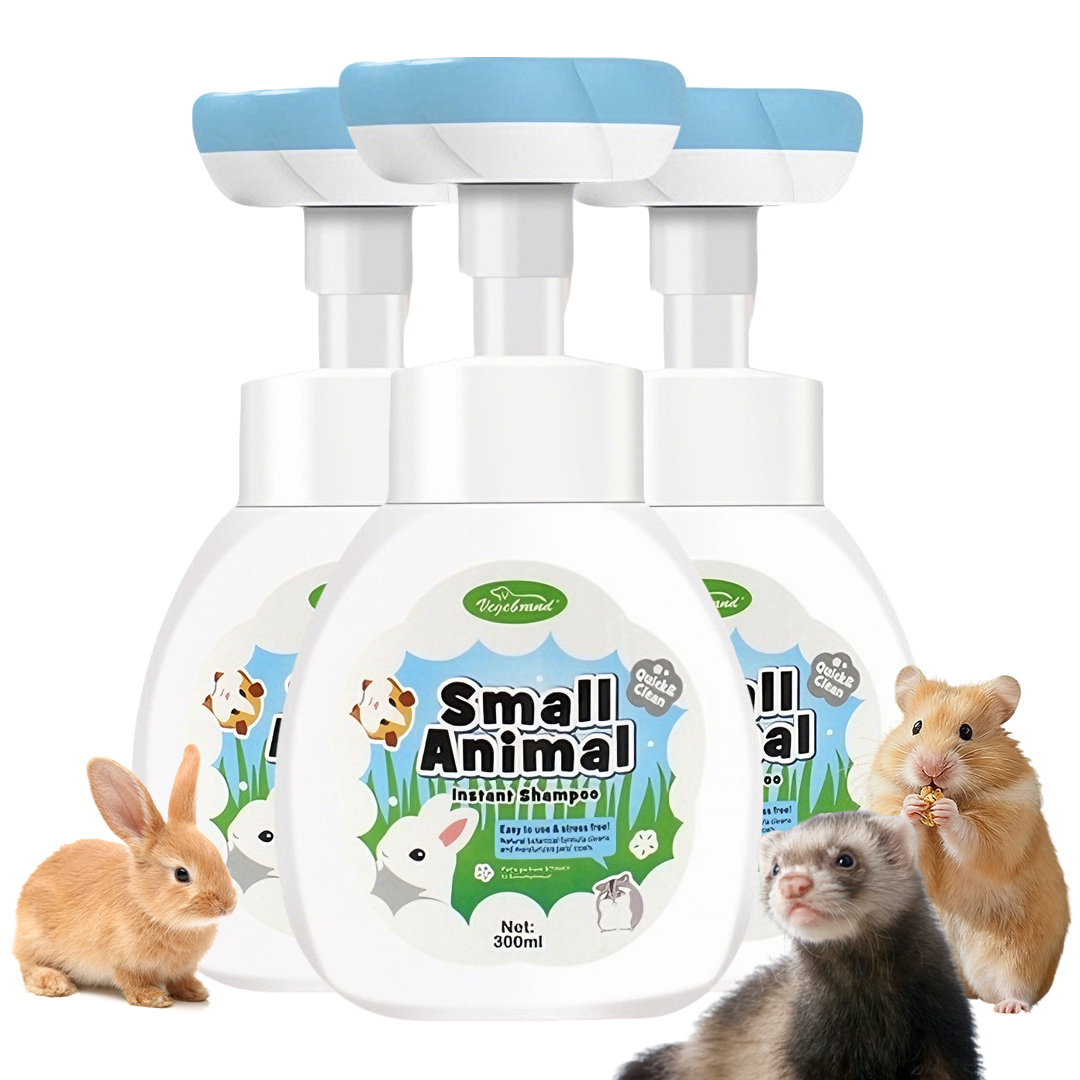 Waterless Pet Cleaning Foam – No-Rinse Solution for small pets