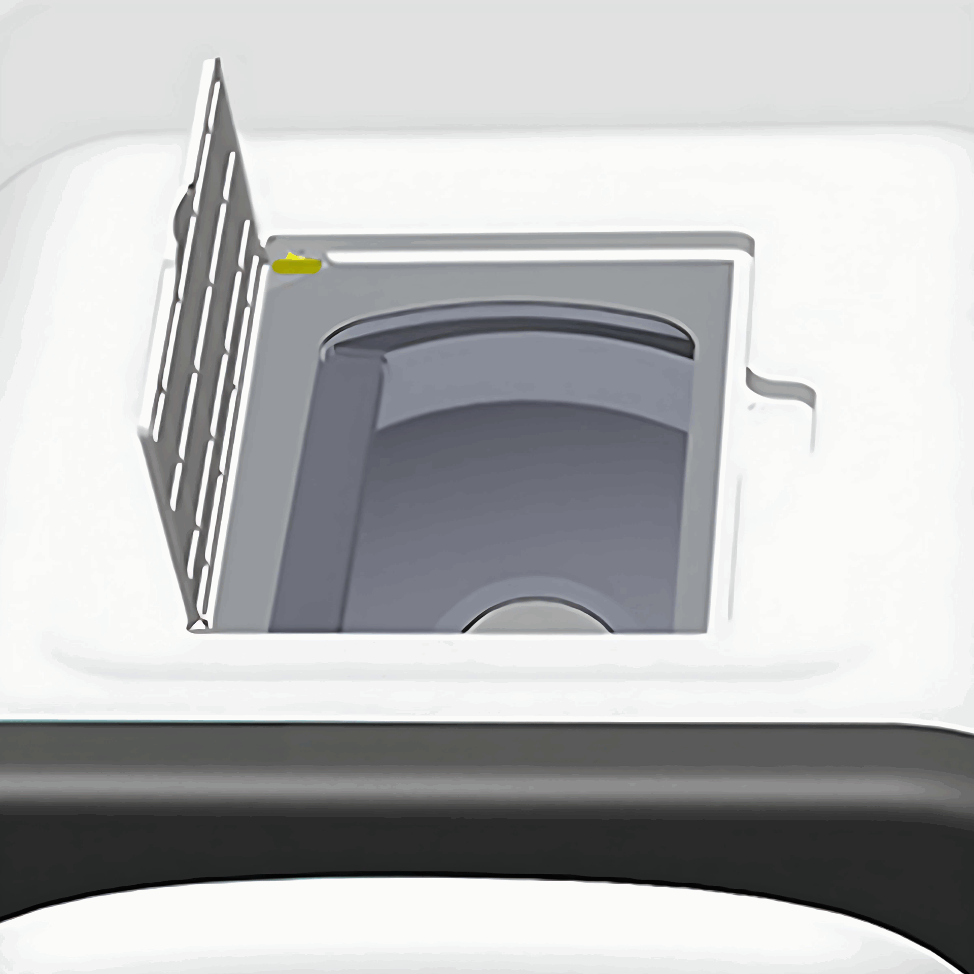 Smart Cat litter box with Top opening design