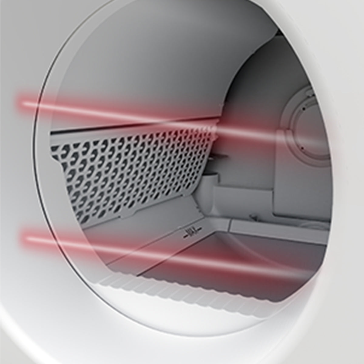 Smart cat Litter Box Unique 2 sets of infrared reflections
