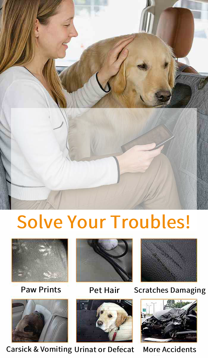 The reasons of choosing SC001 Pet backseat Cover 