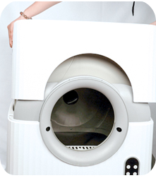 VA72 Automatic Litter Box Cleaning Step1