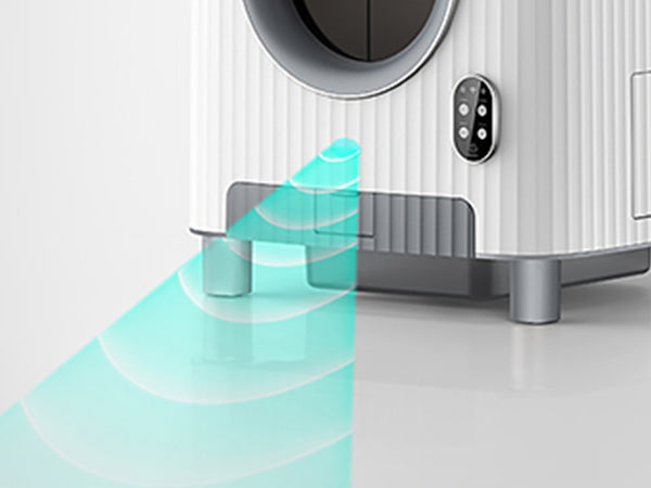 VA72 Smart Litter Box with Specially designed  PIR live sensing radar