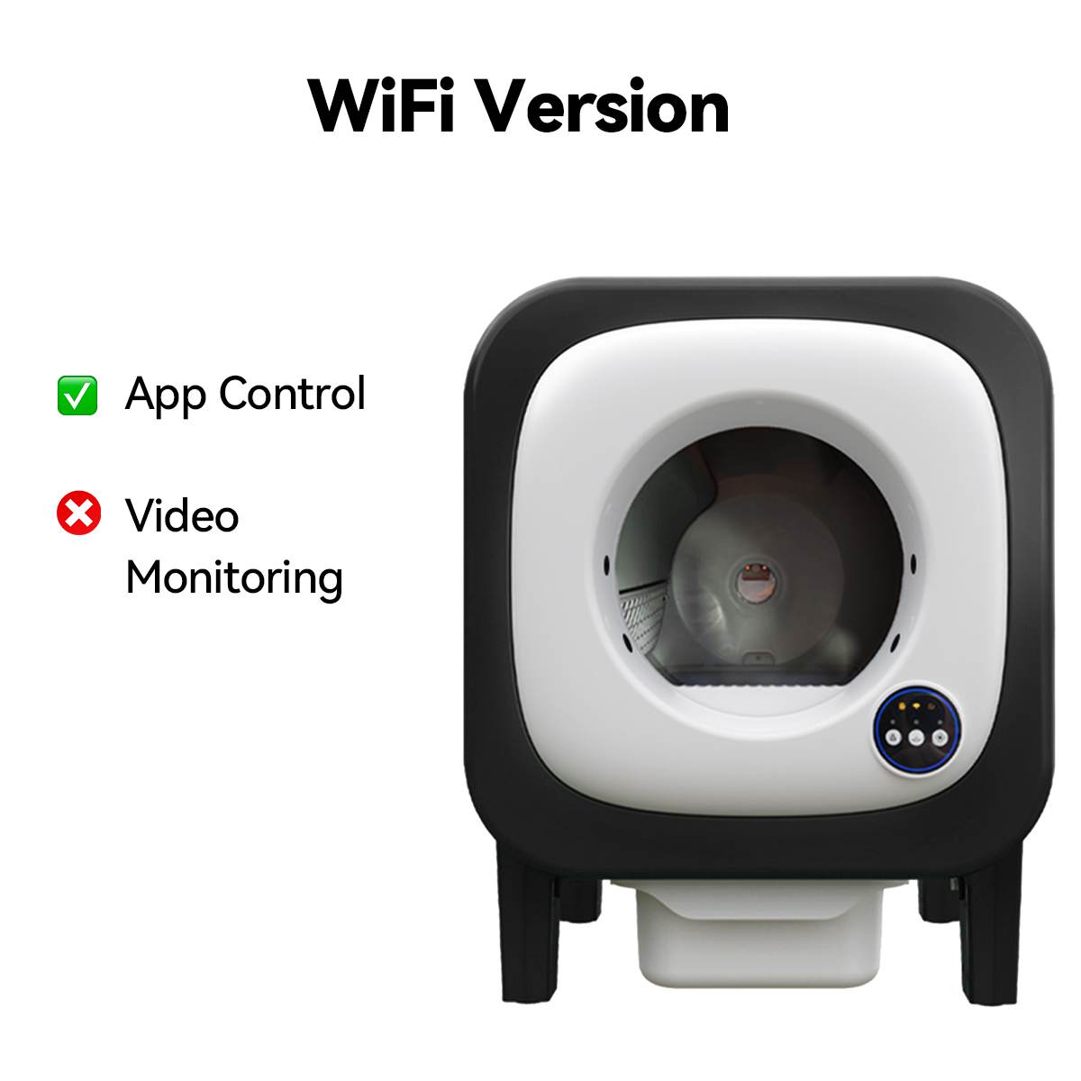 X25 Cat Smart Self-Cleaning Litter Box Wifi Version