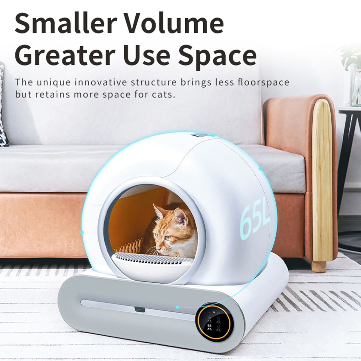 X30 Smart self cleaning Litter Box with large Space